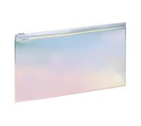 Exacompta Pochette trousse plate transparente Iris 22 x 12 cm