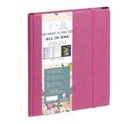 Exacompta Agenda All in one EasyTime Mini Labo 15x21cm Janv à déc 2027 Rose