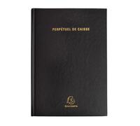 EXACOMPTA Agenda bureau 14,8x21 cm Caisse Perpétuel Journalier - Noir