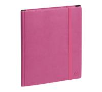 Exacompta Agenda de bureau All in One Easytime 21S spiralé Mini Labo - 15 x 21 cm - Semainier - 2027 - Rose