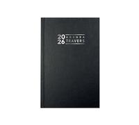 EXACOMPTA Agenda de bureau carré travers horaire 1 jour 210x135 mm Coloris Aléatoire