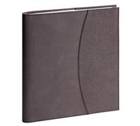 EXACOMPTA Agenda de bureau Horizons 22 Sésame 18 x 22,5 cm Semainier Janvier à décembre 2026 - Taupe