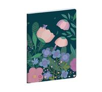 Exacompta - Agenda EasySlim 15 Mini Labo 10x15cm - Janv 2027-2028 Bleu | 13 mois, Présentation du mois sous forme de cases, Espaces de note, Papier blanc Clairefontaine, Fabriqué en France