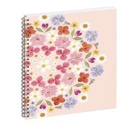 Exacompta Agenda de bureau Eurotime 22S spiralé int. recyclé sem. 12/2025–12/2026 18,5×22,5 cm Rose