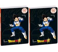 Exacompta Agenda jour Dragon Ball S 12x17cm Août 2026-juil 2027 Végéta (Lot de 2)