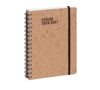 Exacompta Agenda journalier Age Bag 15x21cm - Août 2026 à juil 2027 Havane