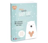 Exacompta – Agenda journalier Baby Day 21101E – Carnet de liaison parents/nourrice/crèche – 15x21 cm