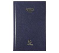 Exacompta - Agenda journalier Carré Travers 13,5x21cm - Janv à déc 2027