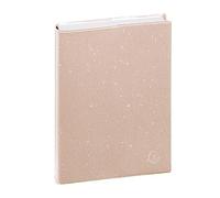 Exacompta - Agenda journalier Eden 12x17cm - Août 2026 à juil 2027 Rose