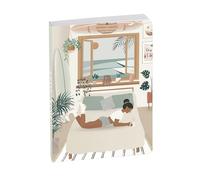 Exacompta 1826236E - Agenda Forum Color Les Rideuses 12x17 cm - Journalier Août 2026 à Juillet 2027 - Surf