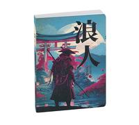 Exacompta Agenda Forum Samoraï Ronin – Journalier 12×17 cm Août 2025–Juillet 2026 Visuel Ronin
