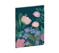 Exacompta Agenda mensuel EasySlim 15 Mini Labo 12 Mois - Format 10 x 15 cm - Bleu - 2027