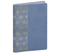 Exacompta Agenda semainier de poche 9 x 13 cm 2024 - semaine sur 2 pages, décor doré (13559E)