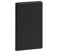 Exacompta Agenda semainier de poche Espace 17 Barbara Noir - 9 x 17 cm - Janvier à décembre - 2026