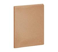 Exacompta - Agenda semainier Eden 15x21cm - Août 2026-2027 Or doux