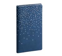 Exacompta - Agenda semainier Espace 17 Amélie 9x17,5cm Janv à déc 2027 Bleu | La Semaine sur 2 pages, RDV par heure, Tranche naturelle, Papier Ivoire Clairefontaine, Répertoire, Coloris aléatoire