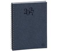 Exacompta - 20642E - Agenda semainier de bureau Visuel Horizons 20 Spiralé Carte Napura - 15 x 21 cm - Janvier à décembre 2025 - Coloris aléatoire