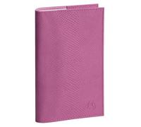 Exacompta - Agenda semainier Lady 16S Alysse 9x16cm - Janv à déc 2027 Rose | La Semaine sur 2 pages, RDV par heure, Espaces de note, Papier blanc Clairefontaine, Une couleur par trimestre, Spirale