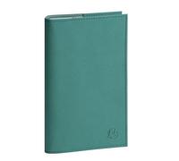 Exacompta - Agenda semainier Lady 16S Alysse 9x16cm - Janv à déc 2027 Vert | La Semaine sur 2 pages, RDV par heure, Espaces de note, Papier blanc Clairefontaine, Une couleur par trimestre, Spirale