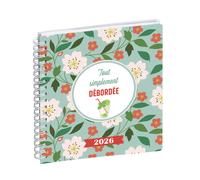 Exacompta Agenda semainier Lady 18S Dodo and Cath visuel débordée - Spiralé - 15 x 17 cm - 2026