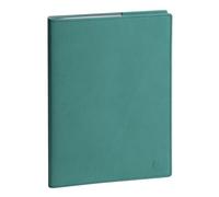 Exacompta - Agenda semainier Lady 20 Alysse 15x21cm - Janv à déc 2027 Vert | La Semaine sur 2 pages, RDV par heure, Papier blanc Clairefontaine, Une couleur par trimestre, Fabriqué en France