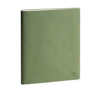 Exacompta Agenda semainier Non Stop Canvas 18,5x22,5cm Août 2026-2027 Vert