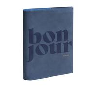 Exacompta - Agenda semainier Nubia 15x21cm - Sept 2026 à août 2027 Bleu
