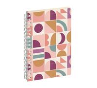 Exacompta Agenda de poche semainier EasyTime 15S Paloma - 10 x 15 cm - Septembre 2026 à Décembre 2027