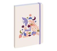 Exacompta - Agenda Work & After Floral 10x15cm - Août 2026 à juil 2027 Bleu
