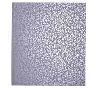 Exacompta Album photo AutentiK 290 x 320 mm bleu gris 60 pages fleuries
