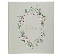 Exacompta Album Photos 60 Pages Blanches Motif Champêtre 29x32 cm