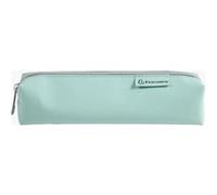 Exacompta Trousse carrée Aquarel - PU soft-touch - 22,5 x 5 cm - Couleurs aléatoires