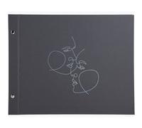Exacompta Art - Album - 160 x 4x6 po (10x15 cm) - noir x 1 Noir G