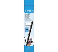 Exacompta Baguette à relier Serodo, noir 6mm Lot de 25
