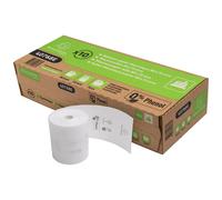 Exacompta - Blanc - Rouleau (8 cm x 76 m) - 48 g/m² - 10 rouleau(x) papier thermique