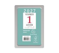 Exacompta Bloc éphéméride 32102E neutre 6,5 x 9,7 cm sans support 2026