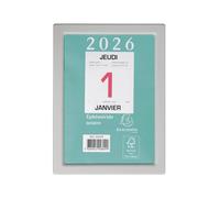 EXACOMPTA Bloc éphéméride neutre sans support 9,8 x 13,4 cm - 2026 - Vert
