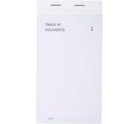 EXACOMPTA Bloc Maître d'Hôtel, 150 x 80 mm vertical, dupli G