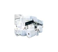 Exacompta Bobine calculatrice comptable 57 x 50 x 12 mm - Longueur 20M - 40346E - Rouleau Papier offset 1 pli 60g - Lot de 10