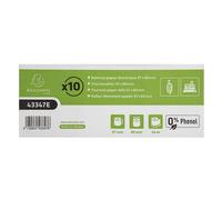EXACOMPTA Bobine pour tickets de caisse et carte bancaire 57x60mm - 44m - 1 pli thermique 55g/m2 sans Phenol. - Blanc