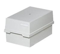 Exacompta Boîte À Fiches Din A4 Office Gris Lumière