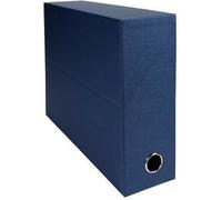 EXACOMPTA Boîte d'archives, carton, largeur dos 90 mm, bleu foncé