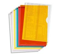 Exacompta Boite De 100 P Coin Pvc14/100 Ass 661200e