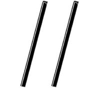 EXACOMPTA Boîte de 25 baguettes à relier manuelles Serodo 9 mm noir (Lot de 2)