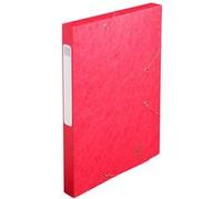 EXACOMPTA Boîte de classement Cartobox, A4, 25 mm, rouge Rouge G