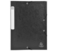 EXACOMPTA Boite de classement Cartobox Dos 40mm Carte lustrée - A4 - Noir