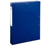 EXACOMPTA Boîte de classement polypropylène recyclé BeeBlue dos 40mm - A4 - Bleu marine