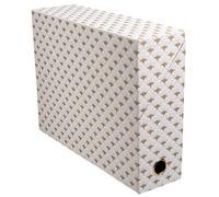EXACOMPTA Boîte de transfert dos 90mm Néo Déco - Couleurs assorties