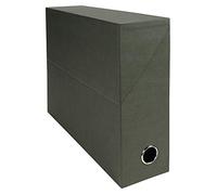 Exacompta Boîte de transfert économique A4 Dos 90 mm œillet métal 25,5x34x5 cm vert foncé