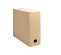 Exacompta Boîte de classement OfficeByMe en carton - Dos 9 cm - Beige
